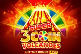Игра 3 Super Coin Volcanoes в каталоге Olimp